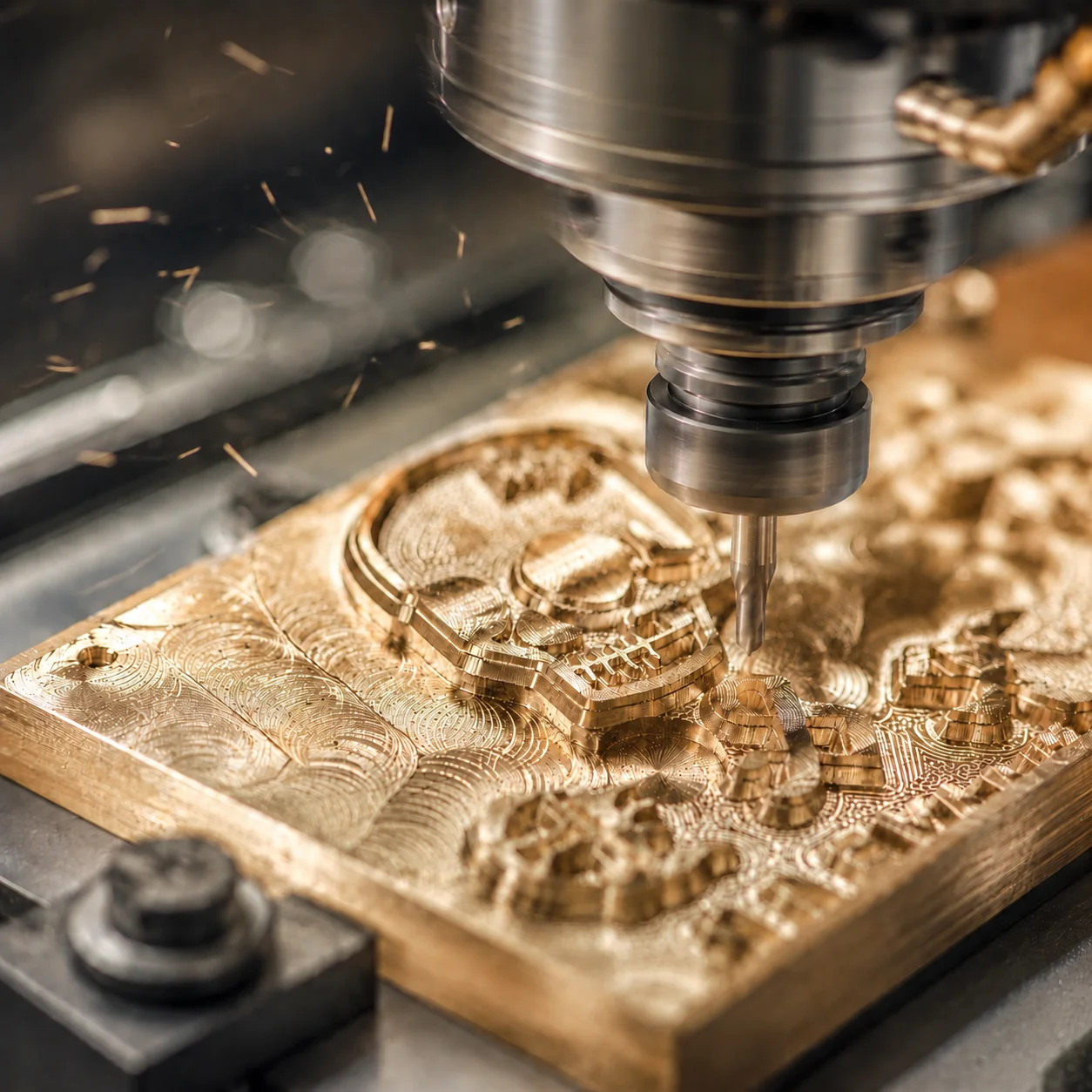 Mecanizado CNC de precisión industrial